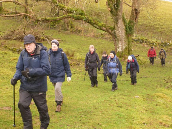 4.A stroll around the Trawsfynydd Hills
26/1/20. Close to Llenyrch farm. The weather has improved.
Keywords: Jan20 Sunday Gwynfor Jones