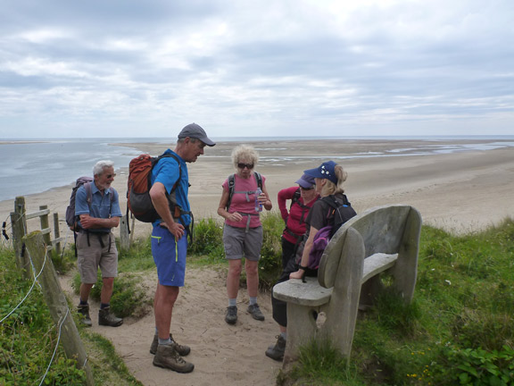 6.Porthmadog-Penmorfa-Black Rock circular
6/6/21. Off Black Rock Sands after 1.8 miles. One of us has found a comfortable seat!
Keywords: Jun21 Sunday Hugh Evans