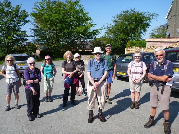 1.Criccieth- Rhoslan Circular.
30/5/21. Starting off from the car park in Llanystumdwy.
Keywords: May21 Sunday Dafydd Williams