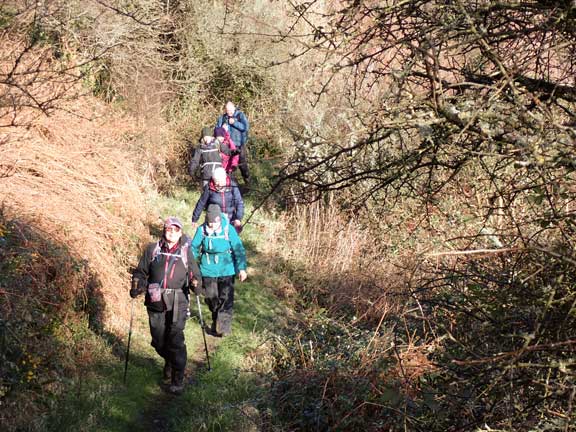 7.Aberdaron - Porth Oer
6/2/22. Walking alongside  Afon Daron close to Aberdaron and the end of the walk.
Keywords: Feb22 Sunday Hugh Evans