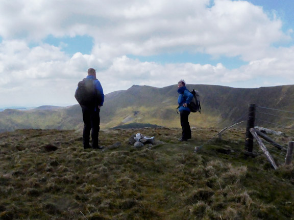 4.Berwyns
24/04/22. Our next peak. Foel Wen giving an excellent view of Berwyn. Photo: Gwynfor Jones
Keywords: Apr22 Sunday Gareth Hughes