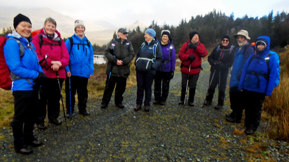 3.Cae'r Gorse - Rhyd Ddu
16/01/22. Now early afternoon the weather is drying up. Llyn Llywelyn in the background. Photo: Dafydd Williams.
Keywords: Jan22 Sunday Dafydd Williams