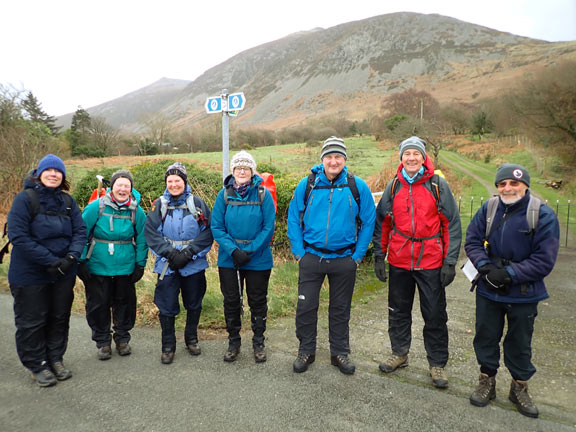 1.Around Gyrn Ddu & Gyrn Goch
20/2/22. at the beginning of the footpath from Rock Cottage.
Keywords: Feb22 Sunday Gareth Hughes