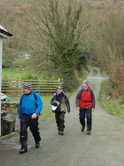 6. Around Gyrn Ddu & Gyrn Goch
20/2/22. Finally back to the Wales Coastal Path at the west end of the village of Gyrn Goch.
Keywords: Feb22 Sunday Gareth Hughes