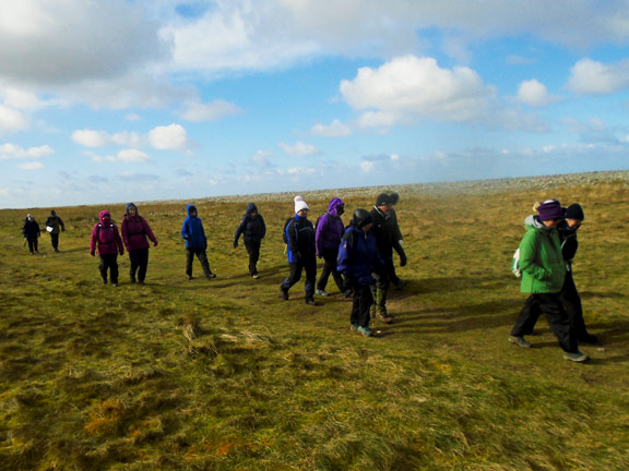 1. Dinas Dinlle - Fort Belan 
24/02/22.  Walking towards Fort Belan from Dinas Dinlle. Photo: Dafydd Williams.
Keywords: Feb22 Thursday Derek Cosslett