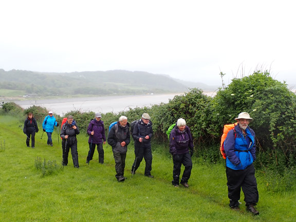 2.Llanddona - Beaumaris
22/05/22. Leaving Red Wharf Bay behind us with Mor Awelon just ahead..
Keywords: May22 Sunday Gwynfor Jones