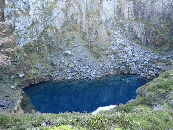 1.Morfa Mawddach - Ffordd Ddu
10/4/22. The Blue Lake where we had our morning break.
Keywords: Apr22 Sunday Hugh Evans