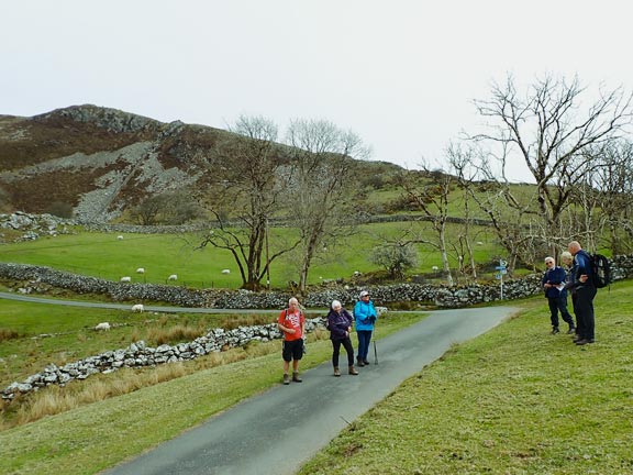 5.Morfa Mawddach - Ffordd Ddu
10/4/22. The upland section of the walk over near Gefnir Farm we will walk down to the Arthog Waterfalls.
Keywords: Apr22 Sunday Hugh Evans
