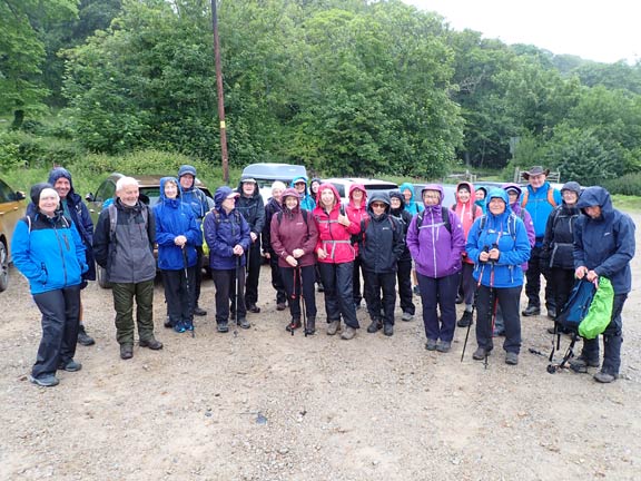 1.Mynydd Rhiw
9/6/22. At the start at the Plas yn Rhiw car park.
Keywords: Jun22 Sunday Judith Thomas