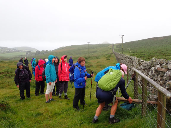 3.Mynydd Rhiw
9/6/22. Halfway up from the South. A rather difficult style to negotiate. Some repairs were necessary.
Keywords: Jun22 Sunday Judith Thomas