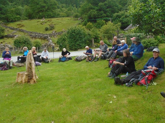 4.Sarn Helen - Glyn Lledr
19/06/22. A relaxing lunch close to Tan-aeldroch. Photo: Dafydd Williams.
Keywords: Jun22 Sunday Annie Michael Jean Norton