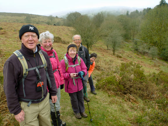 36.Dartmoor April 2013.
24/04/13. A few hundred yards out of the car park. All is going well. So far.
Keywords: Apr13 week Ian Spencer