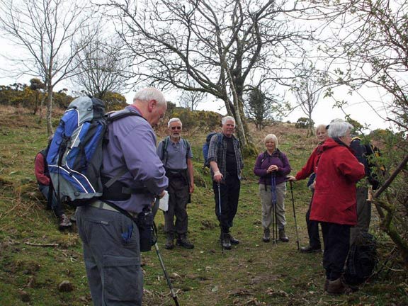 43.Dartmoor April 2013.
24/04/13. Watching out for wardrobe malfunctions. Photo: Dafydd Williams.
Keywords: Apr13 week Ian Spencer