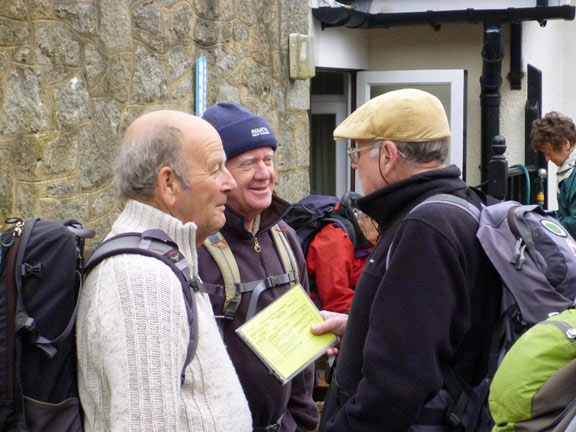 4.Dartmoor April 2013.
20/04/13. First morning. Outside the bootroom.
Keywords: Apr13 week Ian Spencer