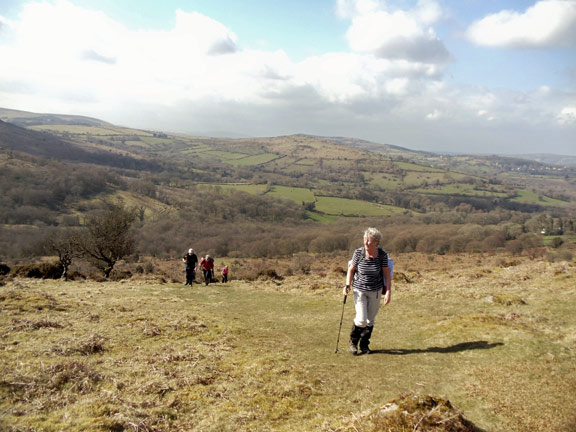 7.Dartmoor April 2013.
20/04/13. Well into the walk. Photo: Judith Thomas.
Keywords: Apr13 week Ian Spencer