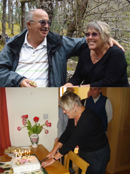 3.Coed y Brenin
16/05/13. Lunch/Ann's birthday cake. Photo: Nick & Ann White.
Keywords: May13 Thursday Nick Ann White