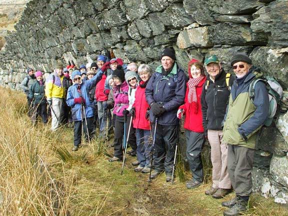 2.Llyn Cwm Ystradllyn
04/04/13. Have they just turned around for the camera? How does he get them to line up? Photo: Dafydd Williams.
Keywords: Apr13 Thursday Alan Edwards Beryl Davies
