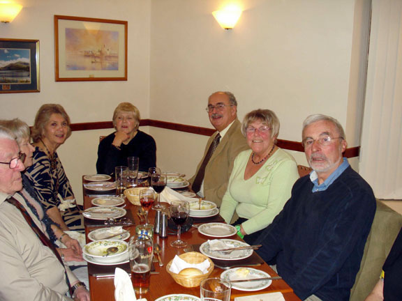 7.Winter Dinner.
7/2/13. An excellent meal and evening. Photo: Ann White.
Keywords: Feb13 Thursday Dafydd Williams