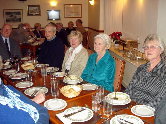 9.Winter Dinner.
7/2/13. An excellent meal and evening. Photo: Ann White.
Keywords: Feb13 Thursday Dafydd Williams