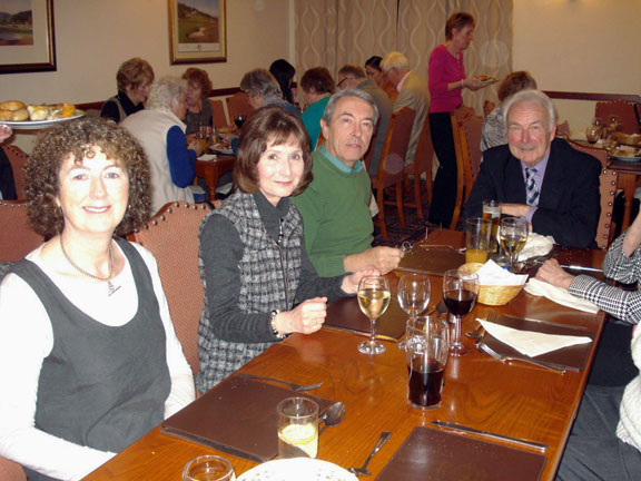 10.Winter Dinner.
7/2/13. An excellent meal and evening. Photo: Ann White.
Keywords: Feb13 Thursday Dafydd Williams