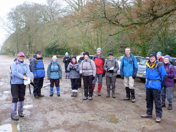 1.Llanbedrog to Nefyn
Setting off from the carpark in Llanbedrog.
Keywords: Jan13 Sunday Judith Thomas