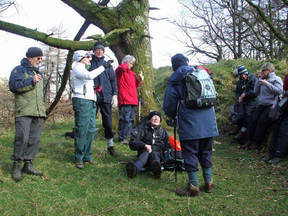 1.Llyn Gwynant
21/2/13. Breaktime. Photo: Dafydd Williams.
Keywords: Feb13 Thursday Kath Mair