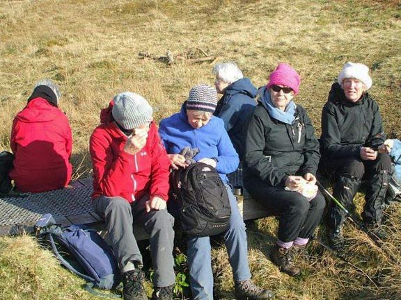 4.Llyn Gwynant
21/2/13. Breaktime. Photo: Dafydd Williams.
Keywords: Feb13 Thursday Kath Mair