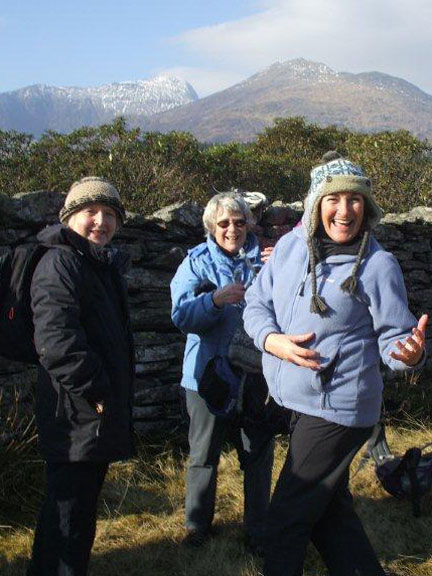 5.Llyn Gwynant
21/2/13. Snowdon & Yr Aran in the background. Photo: Dafydd Williams.
Keywords: Feb13 Thursday Kath Mair