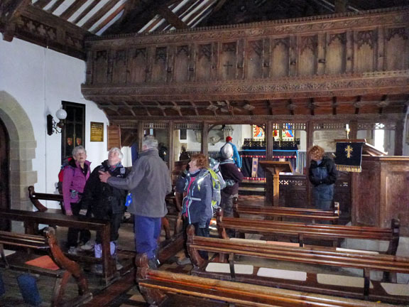 3.Tonfanau
17/03/13. The church Llanddewi Llwyn-y-Fynwent. 
Keywords: Mar13 Sunday Judith Thomas