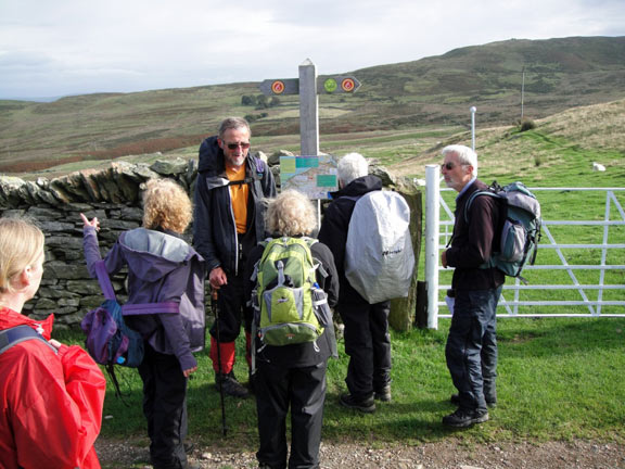 2.Cerrig Gwynion
13/10/13. Joining the North Wales path and sunshine. Photo: Roy Milnes.
Keywords: Oct13 Sunday Noel Davey