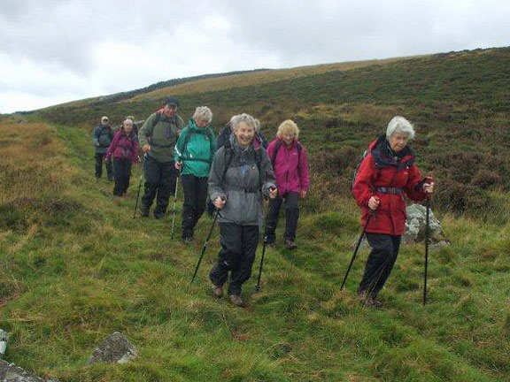 1.Cwm Nantcol
19/9/13. Working up an appetite. Photo: Dafydd Williams.
Keywords: Sept13 Thursday Dafydd Williams