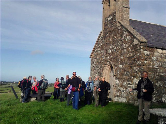 1.Edern Garnfadryn Circular
17/10/13. A little church by Tan Llan Farm. Photo: Tecwyn Williams.
Keywords: Oct13 Thursday Ian Spencer