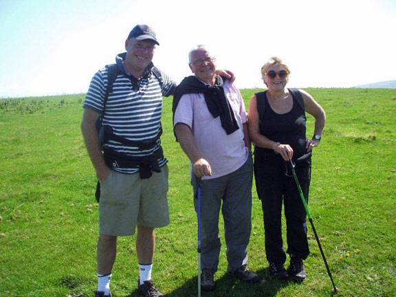 3.Llanbedrog - Rhydyclafdy
22/8/13. Three happy ramblers. Photo: Dafydd Williams.
Keywords: Aug13 Thursday Miriam Heald