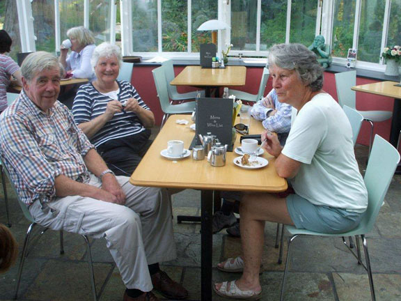 5.Llanbedrog - Rhydyclafdy
22/8/13. We have reached the final destination. Time to refuel. Photo: Dafydd Williams.
Keywords: Aug13 Thursday Miriam Heald