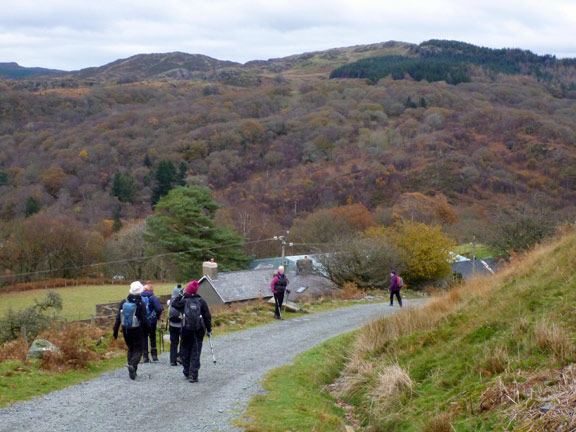 6.Foothills of Moel Siabod
24/11/13. The last lap. Just half a mile to go down to Cyfyng Falls.
Keywords: Nov13 Sunday Judith Thomas