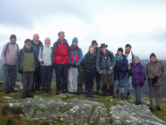 2.Moel-y-Guest
26/12/13. All lined up for a quick pose. Photo: Dafydd Williams
Keywords: Dec13 Thursday Tecwyn Williams