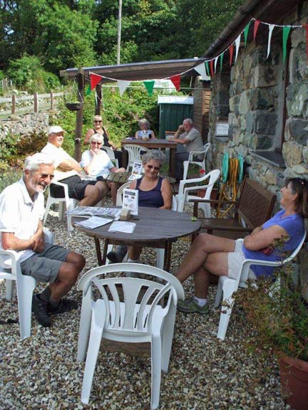 4.Foel Cynwch & Torrent Walk
7/8/14.  The Tea Party. Photo: Dafydd Williams.
Keywords: Aug14 Thursday Nick White