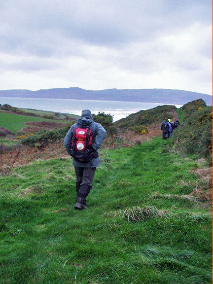 3.Mynydd Cilan
11/11/14 Good visibility despite the wind. Photo: Dafydd Williams.
Keywords: Dec14 Thursday Ian Spencer