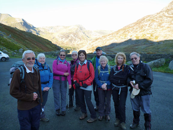 1.Tryfan & Heather Terrace
12/10/14. A perfectly still morning, just over the road from Llyn Ogwen.
Keywords: Oct14 Sunday Noel Davey