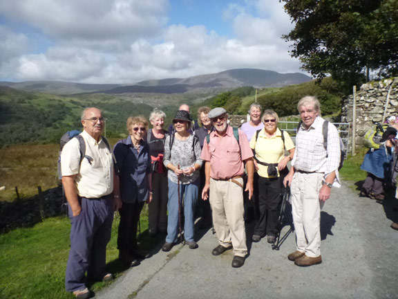 5.Penmaenpool Circular
31/8/14. The C walk group peel off towards the New Precipice Walk.
Keywords: Aug14 Sunday Nick White