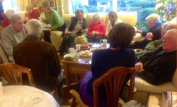 7.Mynydd Cilan
11/11/14. Tea and cakes at John & Rein's. Photo: John Ensor
Keywords: Dec14 Thursday Ian Spencer