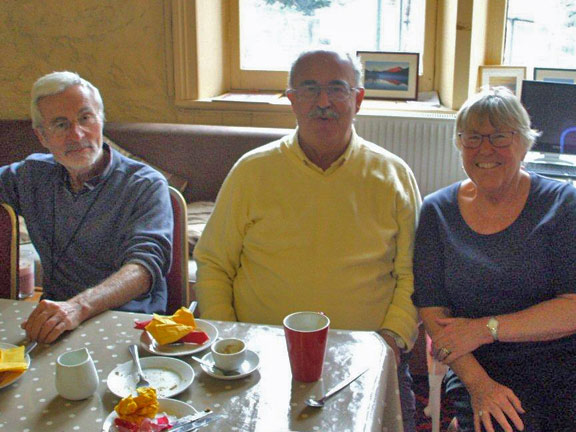 6.Dolgellau
29/10/15. Afternoon tea at the walk leader and his wife's house. Photo: Dafydd H Williams.
Keywords: Oct15 Thursday Nick White