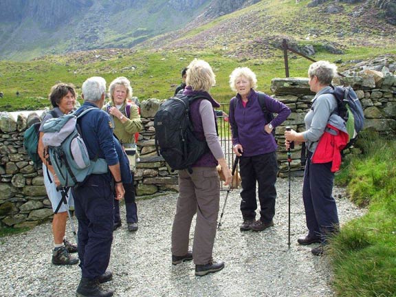 6.Llyn Ogwen
20/8/15. Near the end of the walk. Photo: Dafydd Williams
Keywords: Aug15 Thursday Kath Mair