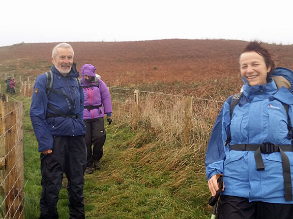 1.Porth Neigwl to Llanbedrog linear coast walk
8/11/15. On the path above Porth Ceiriad. Photo: Roy Milnes
Keywords: Nov15 Sunday Roy Milnes