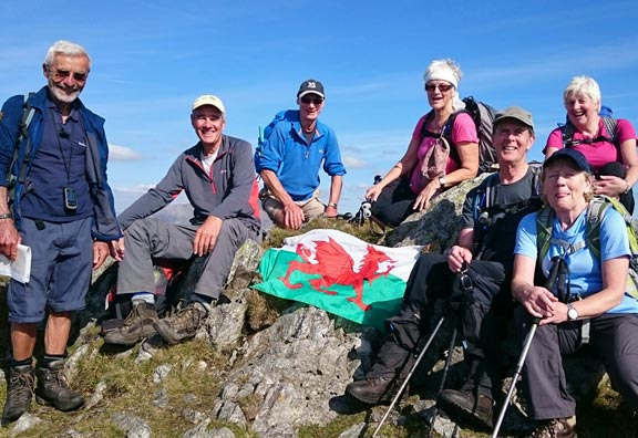 4.Beddgelert Three Peaks
27/9/15. The third (and last) peak of the day bagged for Wales. Moel Lefn. Photo: Catrin Williams.
Keywords: Sep15 Sunday Hugh Evans