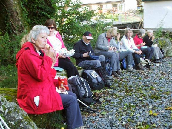 2.Betws-y-Coed, Conwy Gorge
29-9/16. Lunch stop close to Machno Falls. Photo: Dafydd Williams.
Keywords: Sep16 Thursday Dafydd Williams