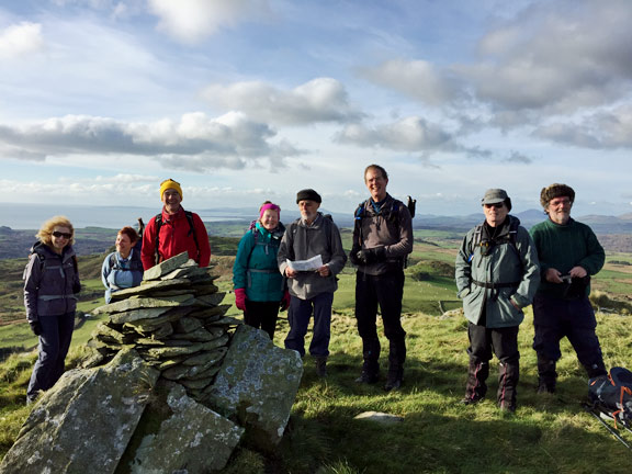 4.Mynydd Gorllwyn
04/11/16.The top of Mynydd Gorllwyn.  Photo: Heather Stanton.
Keywords: Nov16 Sunday Tecwyn Williams