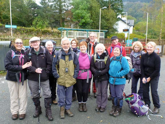 1.Ro Wen
23/10/16. Starting off from the station carpark at Dolwyddelan.
Keywords: Oct16 Sunday Judith Thomas