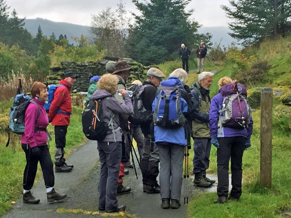 2.Ro Wen
23/10/16. A brief stop on Sarn Helen (Roman Road) to look at an archeological site along side the road. Photo: Heather Stanton.
Keywords: Oct16 Sunday Judith Thomas