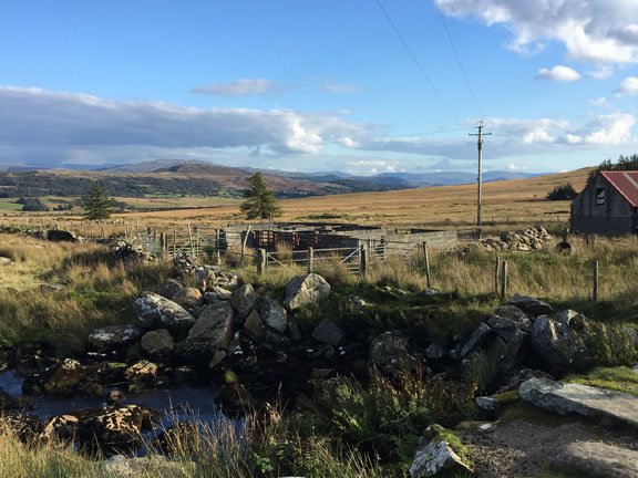 10.Clipping Harey Walk
9/10/16.  Just half a mile to the end of the walk, close to Afon Crawcwellt at Wern Fawr. Hopefully the water wings can be removed. Photo: Heather Stanton.
Keywords: Oct16 Sunday Roy Milnes